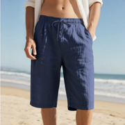 Christopher | Herren Shorts Mit Taschen Für Sommer – Marineblau