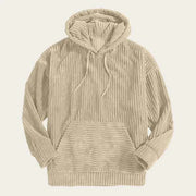 Cord Kapuzenjacke Herren – Beige