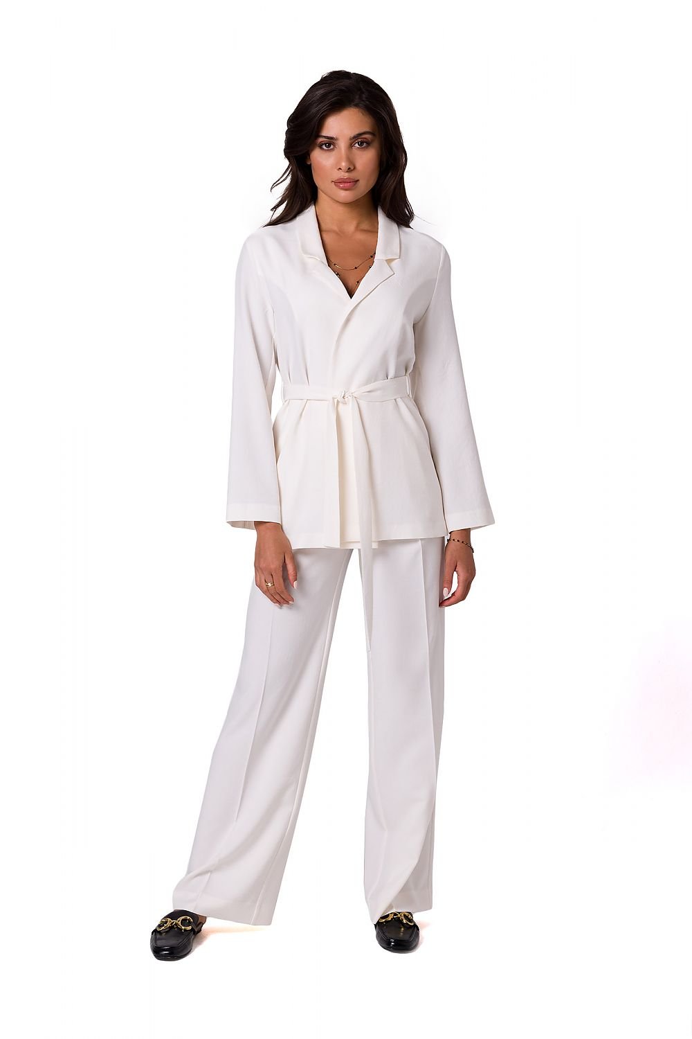 Hosenanzug mit Taillengürtel | Elegantes Design | Fließende Silhouette