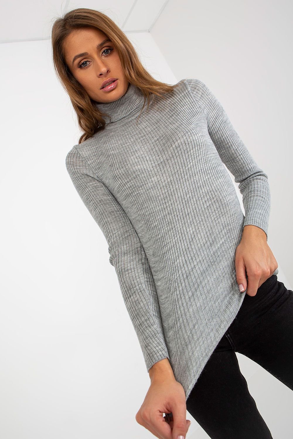Gerippter Rollkragenpullover | Klassisches Design | Zeitlose Eleganz