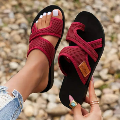 Leichte Mesh-Sandalen für Damen