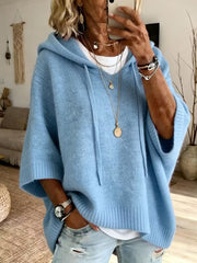 Zoralisse - Kuscheliger Oversize-Hoodie – Himmelblau
