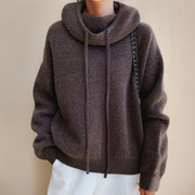 Valerisse - Softtouch-Hoodie – Braun
