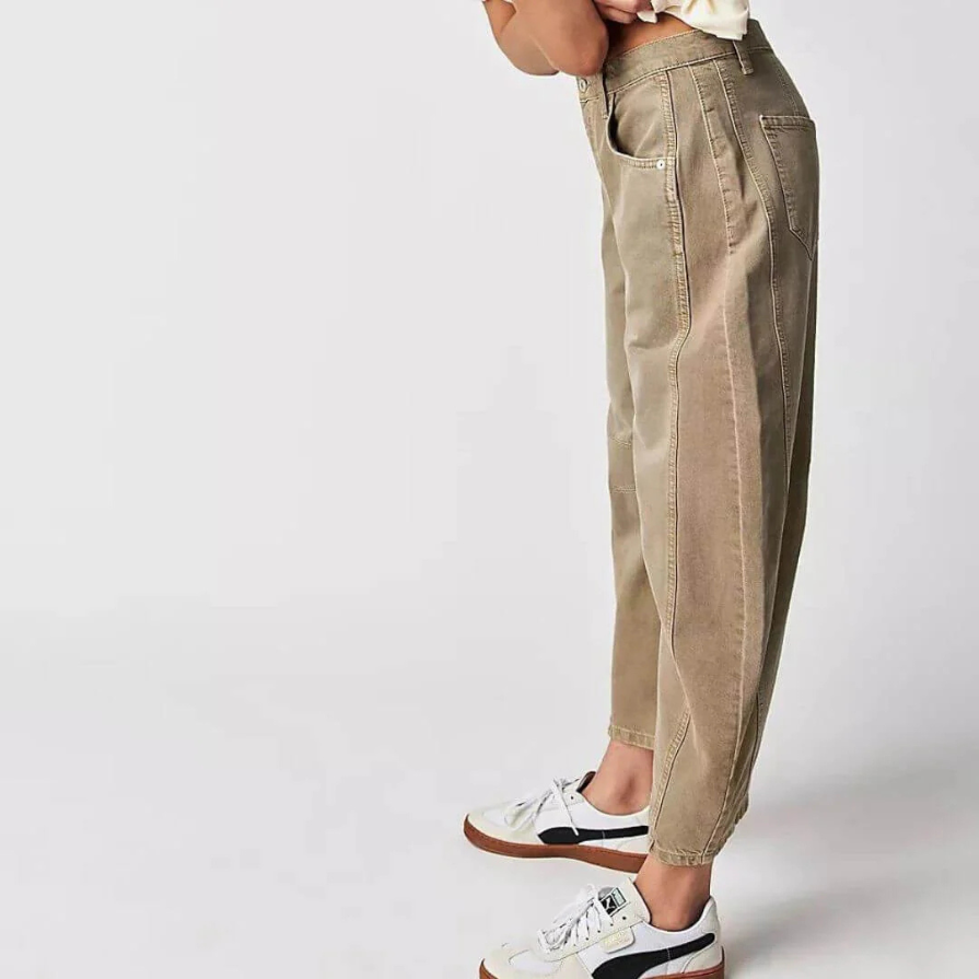 Xayana | Damen Weite Jeans | Baggy