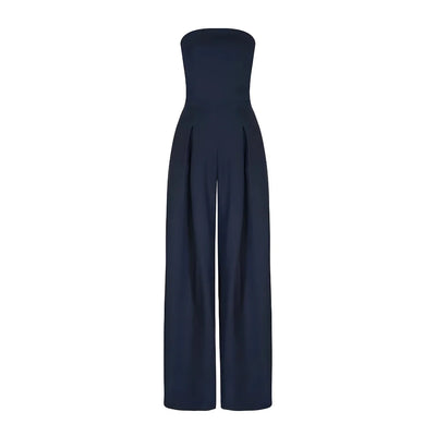 Damen Overall mit weitem Bein