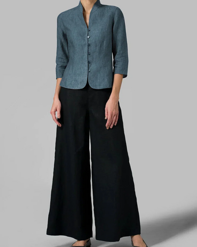 Samantha | Damen Blusen Elegant | Langarm