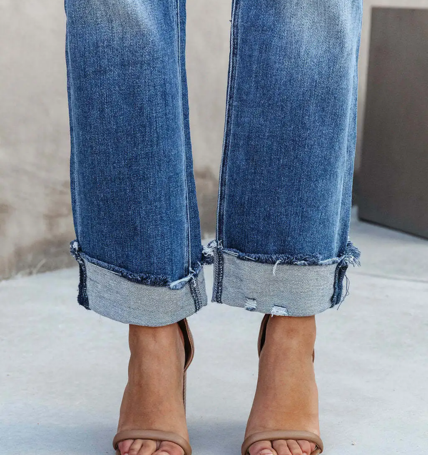 Tracy | Damen High Waist Jeans | Straight Leg