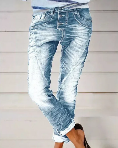 Lannie | Damen High Waist Jeans | Stretch