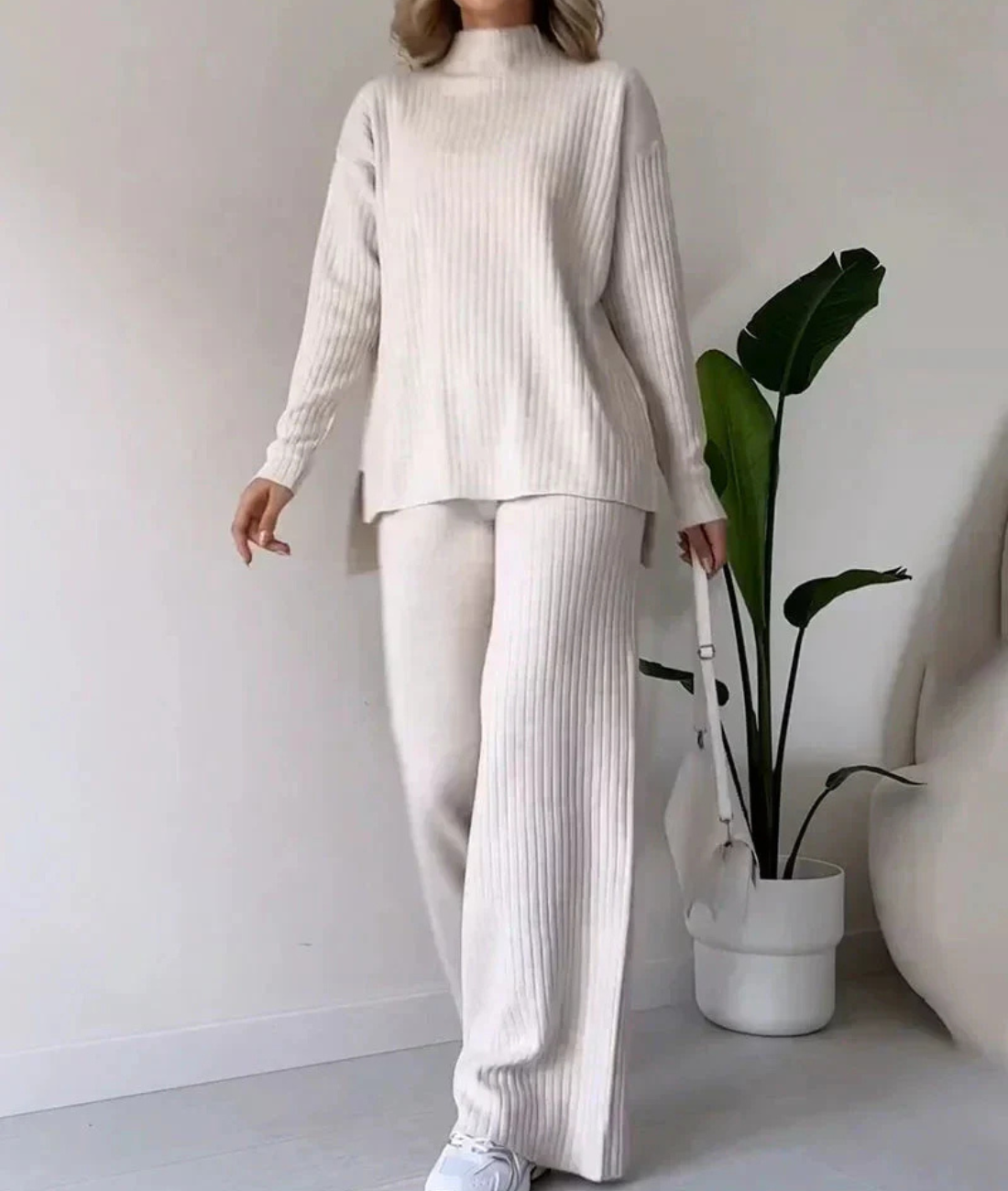 Daleyza | Damen Kuschelig Hausanzuge | Hose und Oberteil