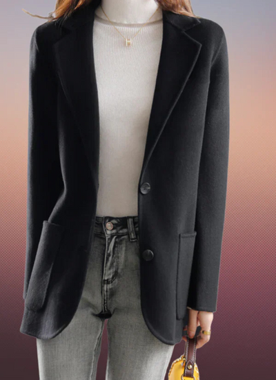 Corazon | Lange Weste Damen | Schwarze