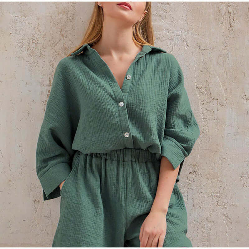 Rowanna | Damen Sommer Outfit | Zweiteiler Set