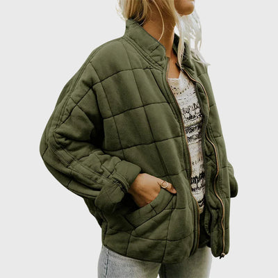 Damen Steppjacke mit Taschen