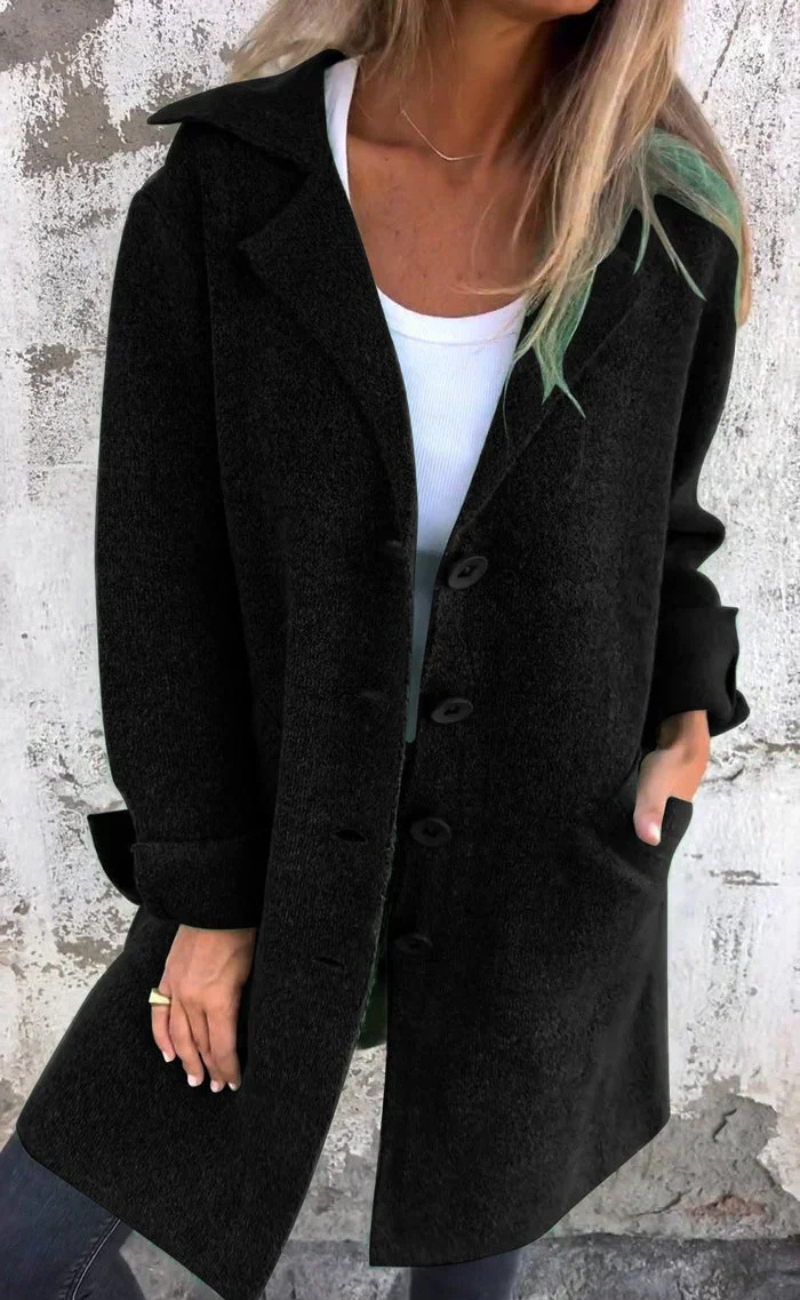 Mckenna | Damen Übergangs Jacke | Schwarz