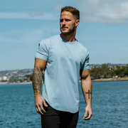 Dario | Herren T Shirt Modern – Blau