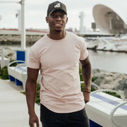 Dario | Herren T Shirt Modern – Rosa