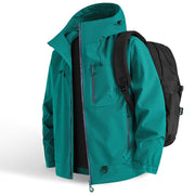 Campden - Wetterfeste Jacke mit Kapuze – Grün
