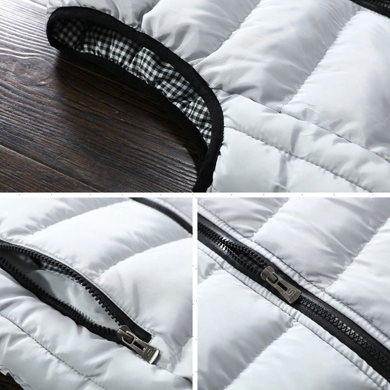 Wasserabweisende & Gefütterte Herren-Weste mit Stehkragen – Henrik