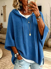 Zoralisse - Kuscheliger Oversize-Hoodie – Blau