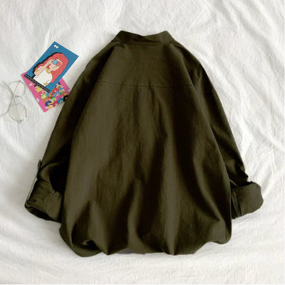 Barnaby – frühlingsbluse mit brusttasche