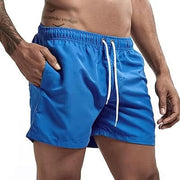 Kallo | Herren Badeshorts, Boardshorts mit Kordelzug Sommer – Königsblau