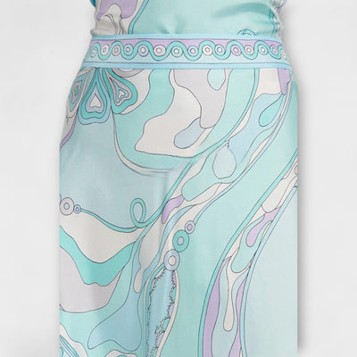 Everly - Set aus Neckholder-Top und asymmetrischem Midi-Rock