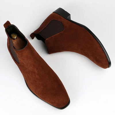Hochwertige chelsea-stiefel für herren