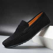 Sommerfeld | Premium Wildleder-Loafer für Herren (1 Kaufen, 1 GRATIS dazu) – Schwarz