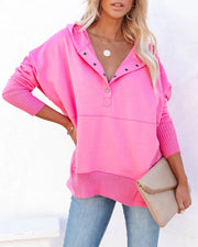 Maya | Gemütlicher Und Moderner Kapuzen-Sweatshirt – Rosa