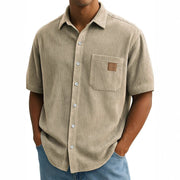 Anwick - Weiches Rippenshirt – Khaki
