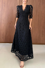 Bibi | Spitzenkleid – Schwarz