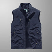 Caevor - Weichgriffiger Cardigan – Marineblau