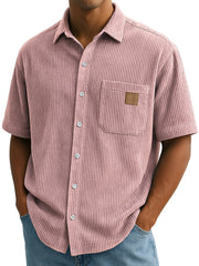 Anwick - Weiches Rippenshirt – Rosa