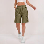Sommerfeld | Cargoshorts - Wander-Bermuda-Hosen (1 Kaufen, 1 GRATIS dazu) – Grün