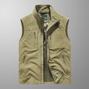 Caevor - Weichgriffiger Cardigan – Khaki