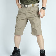 Outdoor Mehrfachtaschen IX7 Wasserdichte Herren-Cargo-Hose – Khaki