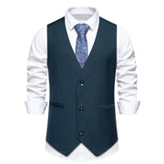 Alexander | Elegante und Klassische Herren Formalweste – Dunkelblau