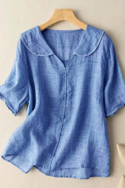 Ariyah | Damen Elegant Bluse | Weiß