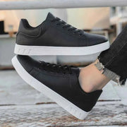 Elegante Sneaker Herren – Schwarz