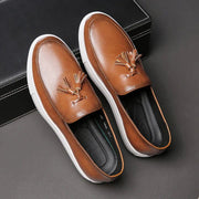 Elegante Tassel Loafer Herren – Braun