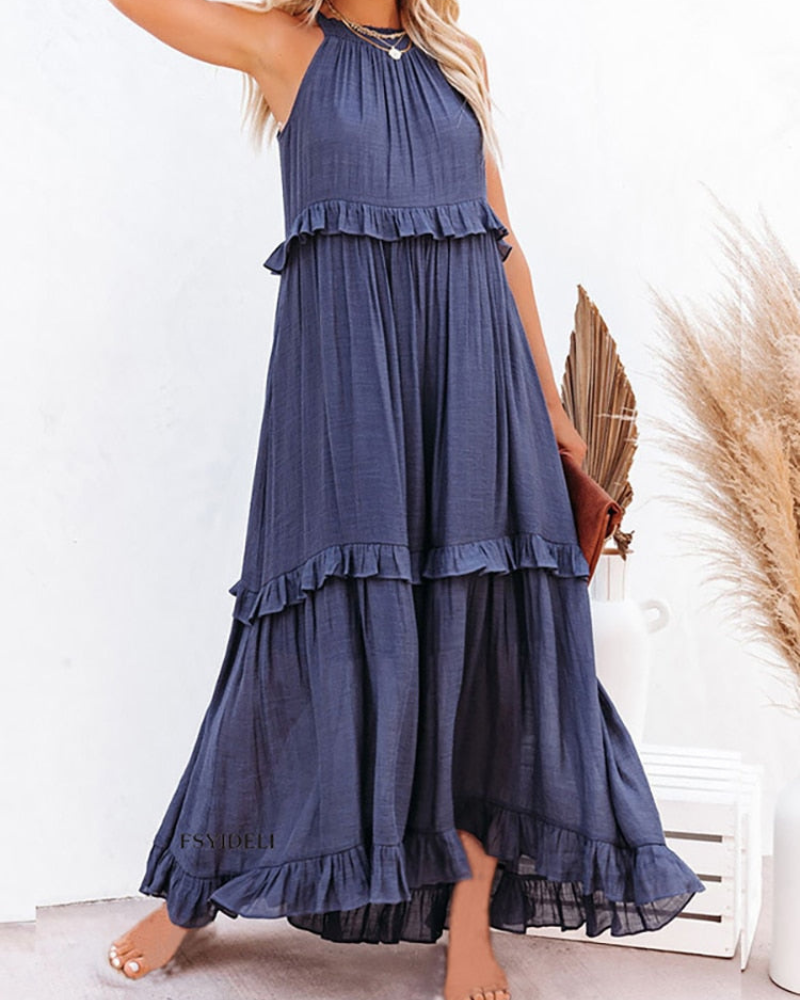 Roselle | Elegantes Sommerkleid | Maxi