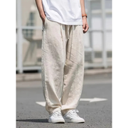 Elian | Herren Hose Leinen Stil – Beige