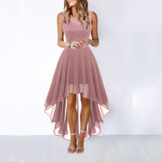 Elin | Damen Maxi Kleid Für Hochzeitsgast Elegant – Rosa
