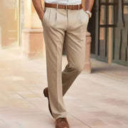 Emilian | Herren Business Chinohose – Beige