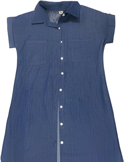 Fleur | Lässiges Jeanskleid