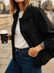 Heloisa - Leichte Jacke – Schwarz