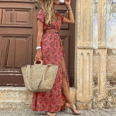 Avery | Festliche Boho Kleid | Maxi