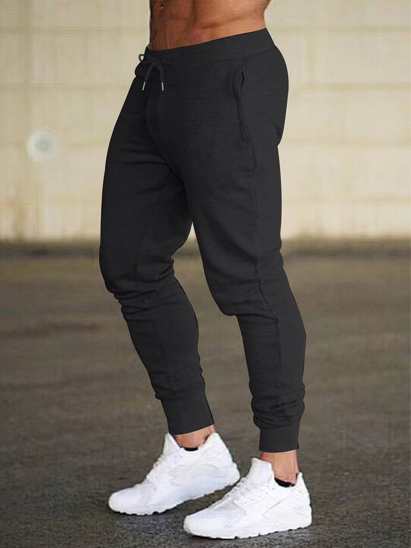 Jarvan | Herren Fitness Jogginghose | Schwarz
