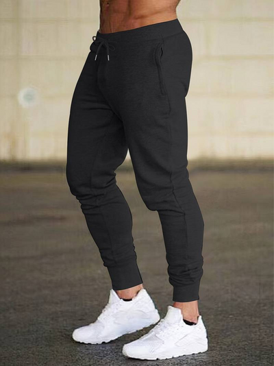 Jarvan | Herren Fitness Jogginghose | Schwarz