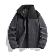 Fleecejacke Herren – Dunkelgrau