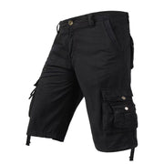 Herren Cargo Shorts Zum Wandern – Schwarz